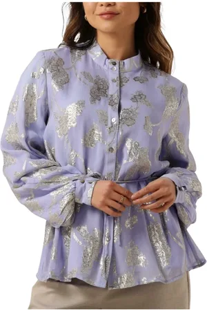 Bruuns Bazaar Dames, Blouses & Shirts, Paars, Maat: M Viscose