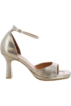 Angel alarcon Dames, Schoenen, Grijs, Maat: 37 EU