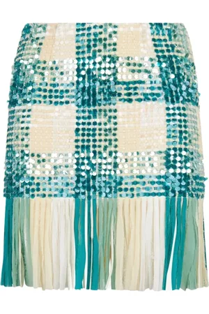 Elisabetta Franchi Dames, Rokken, Veelkleurig, Maat: XS Viscose
