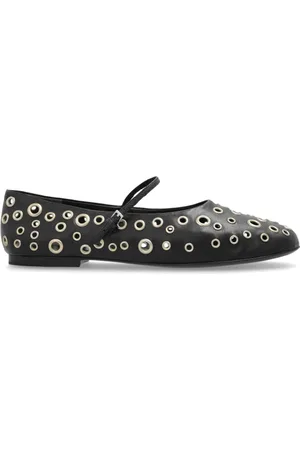 Tory Burch Dames, Schoenen, Zwart, Maat: 37 1/2 EU Leer
