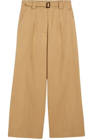 Max Mara Dames, Broeken, , Maat: 3XS Katoen