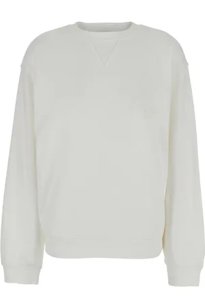 Frame Dames, Sweatshirts & Hoodies, Wit, Maat: M Katoen