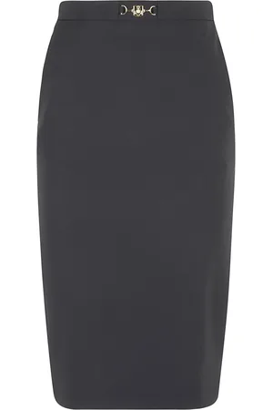 Elisabetta Franchi Dames, Rokken, Zwart, Maat: M