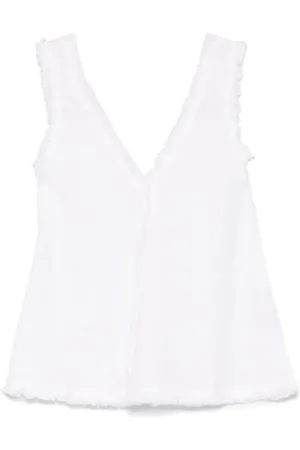 P.A.R.O.S.H. Dames, Tops, Wit, Maat: XS Linnen