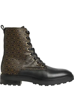Calvin Klein Dames, Schoenen, Zwart, Maat: 39 EU Leer