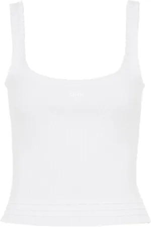 Chloé Dames, Tops, Wit, Maat: L Katoen
