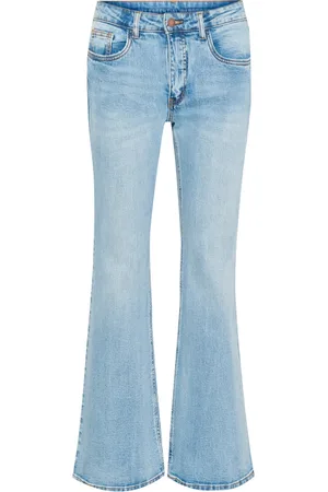 My Essential Wardrobe Dames, Jeans, Blauw, Maat: W31 L30 Katoen