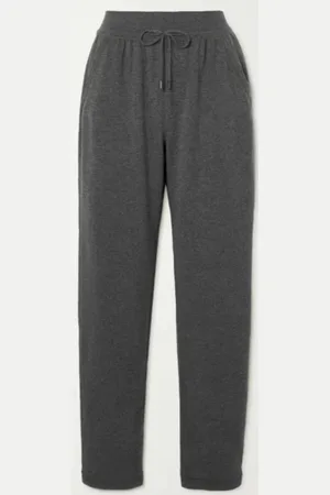 Loro Piana Dames, Broeken, Grijs, Maat: XS Kasjmier