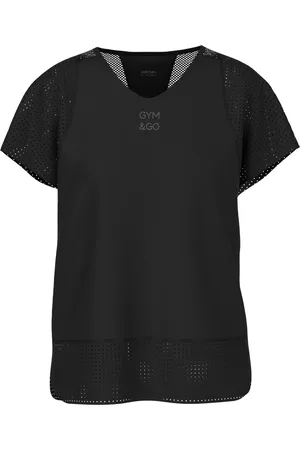 Marc Cain Dames, Tops, Zwart, Maat: XL Jersey