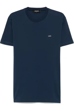 Dsquared2 Heren, Tops, Blauw, Maat: L Katoen