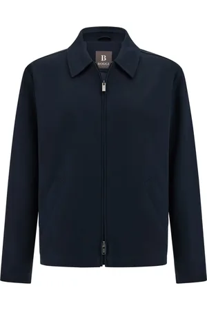 Boggi Milano Heren, Jassen, Blauw, Maat: XL Katoen