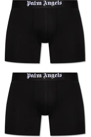 Palm Angels Heren, Ondergoed, Zwart, Maat: S Katoen
