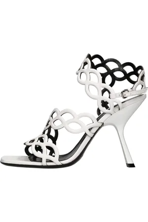 Sergio Rossi Dames, Schoenen, Wit, Maat: 38 EU Leer