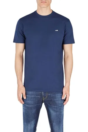Dsquared2 Heren, Tops, Blauw, Maat: S Katoen