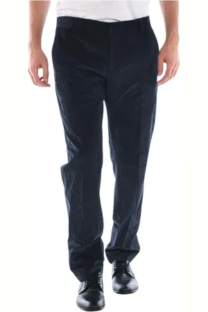 D.A. Daniele Alessandrini Heren, Broeken, Blauw, Maat: XL Katoen