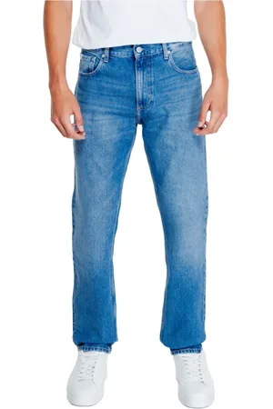 Calvin Klein Heren, Jeans, Blauw, Maat: W34 L32 Katoen