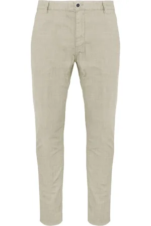 Bomboogie Heren, Broeken, Wit, Maat: W34 Denim