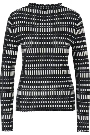 Marc Cain Dames, Truien, Blauw, Maat: XL Katoen