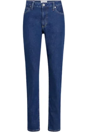 Calvin Klein Dames, Jeans, Blauw, Maat: W25 L30 Katoen