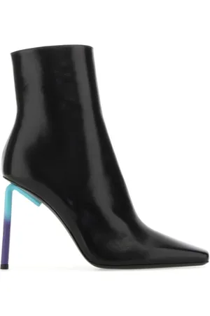 OFF-WHITE Dames, Schoenen, Zwart, Maat: 37 EU Leer