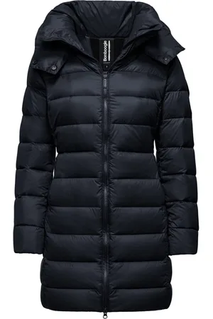 Bomboogie Dames, Mantels, Blauw, Maat: 3XL Nylon
