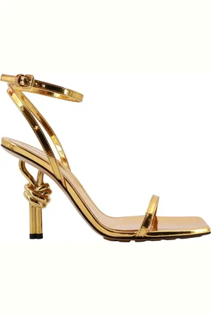 Bottega Veneta Dames, Schoenen, Geel, Maat: 38 EU Leer