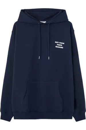 Drôle de Monsieur Heren, Sweatshirts & Hoodies, Blauw, Maat: M