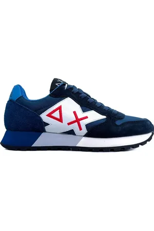 sun68 Heren, Schoenen, Blauw, Maat: 42 EU Suède