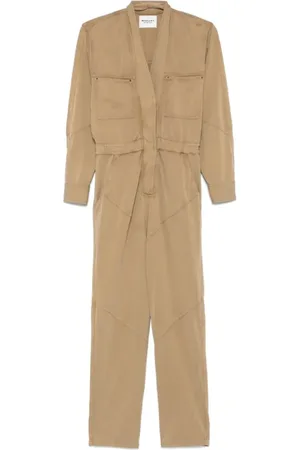 Isabel Marant Dames, Jumpsuits & Playsuits, Bruin, Maat: M