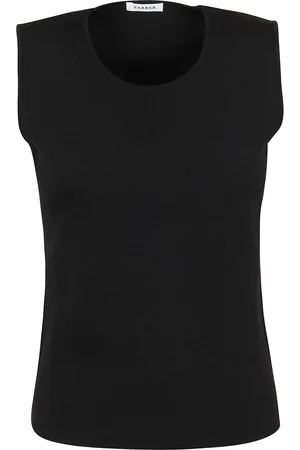 P.A.R.O.S.H. Dames, Tops, Zwart, Maat: S Viscose