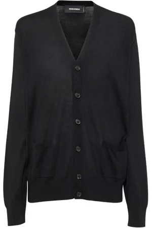 Dsquared2 Dames, Truien, Zwart, Maat: L Wol