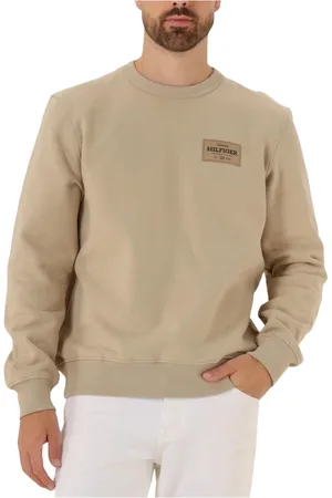 Tommy Hilfiger Heren, Sweatshirts & Hoodies, Groen, Maat: S Katoen