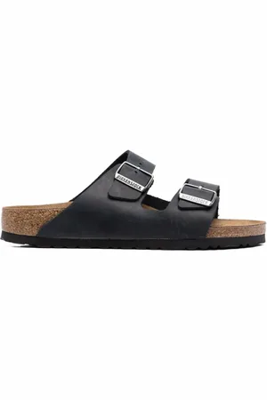 Birkenstock Heren, Schoenen, Zwart, Maat: 44 EU Leer