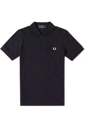Fred Perry Heren, Tops, Zwart, Maat: S Katoen