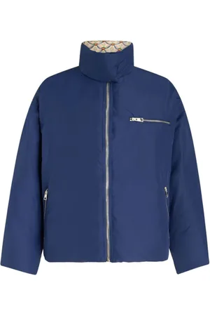 Etro Dames, Jassen, Blauw, Maat: S Poliester