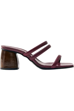 ALOHAS Dames, Schoenen, Rood, Maat: 41 EU Leer