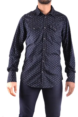 Dsquared2 Heren, Overhemden, Blauw, Maat: L Katoen