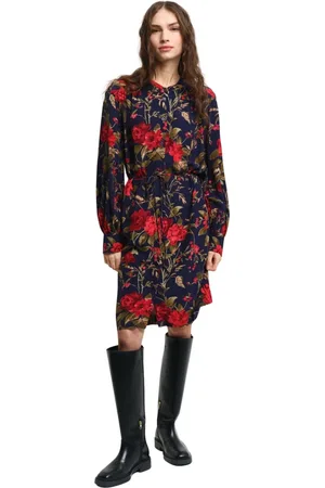 GANT Dames, Jurken, Veelkleurig, Maat: XS Viscose