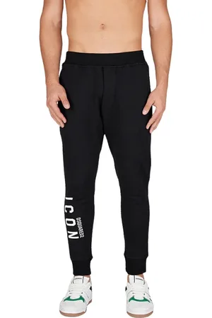 Dsquared2 Heren, Broeken, Zwart, Maat: M Katoen