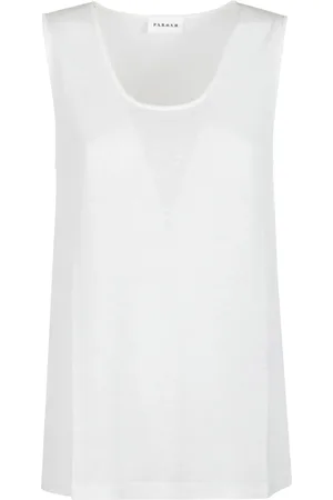 P.A.R.O.S.H. Dames, Tops, Wit, Maat: XS Linnen
