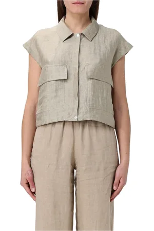 FAY Dames, Blouses & Shirts, Grijs, Maat: S