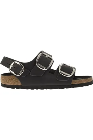 Birkenstock Dames, Schoenen, Zwart, Maat: 39 EU Leer