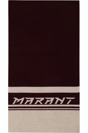 Isabel Marant Dames, Accessoires, Paars, Maat: ONE Size Wol