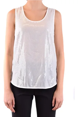 P.A.R.O.S.H. Dames, Tops, Wit, Maat: XS