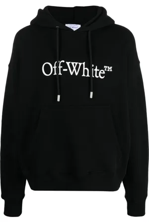 OFF-WHITE Heren, Sweatshirts & Hoodies, Zwart, Maat: S Katoen