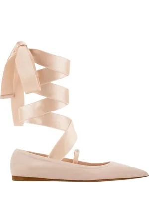Salvatore Ferragamo Dames, Schoenen, Roze, Maat: 39 1/2 EU Leer