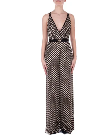 Elisabetta Franchi Dames, Jumpsuits & Playsuits, Zwart, Maat: S Viscose