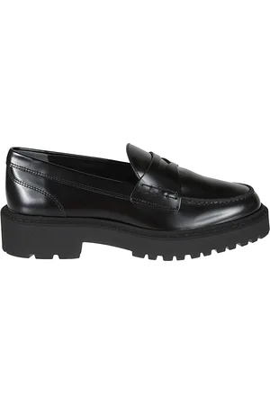 Hogan Dames, Schoenen, Zwart, Maat: 35 EU Leer