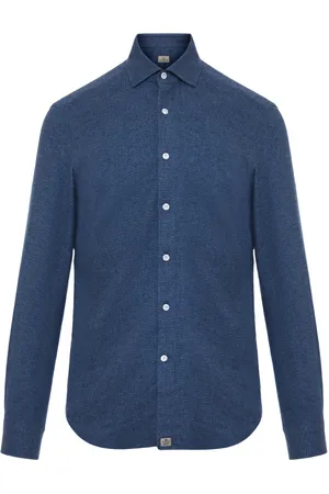 SONRISA Heren, Overhemden, Blauw, Maat: XL Katoen