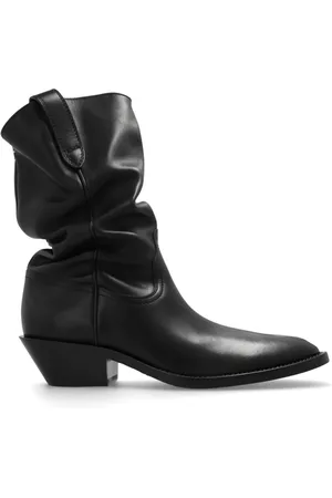 Maison Margiela Dames, Schoenen, Zwart, Maat: 37 EU Leer